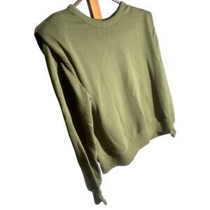 NWT Ann Taylor Loft - dressy sweatshirt- green - womens sz S